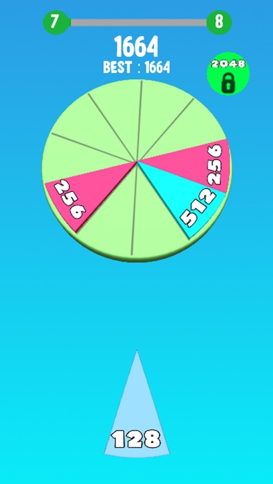 Merge Slices: 2048 screenshot 3