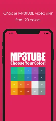 Captura de Pantalla 1 MP3TUBE  - 音声を動画ファイルに変換するアプリ iphone