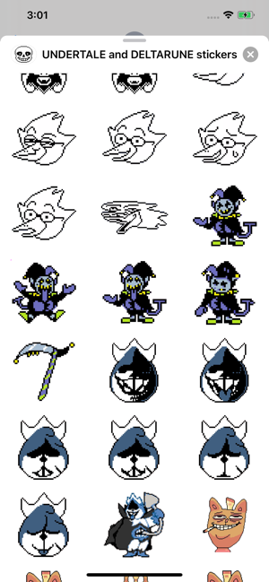 UNDERTALE DELTARUNE stickers(圖3)-速報App