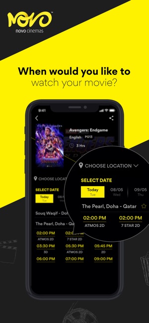 Novo Cinemas On The App Store