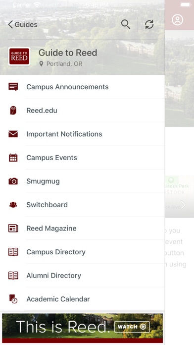 How to cancel & delete Reed College from iphone & ipad 3