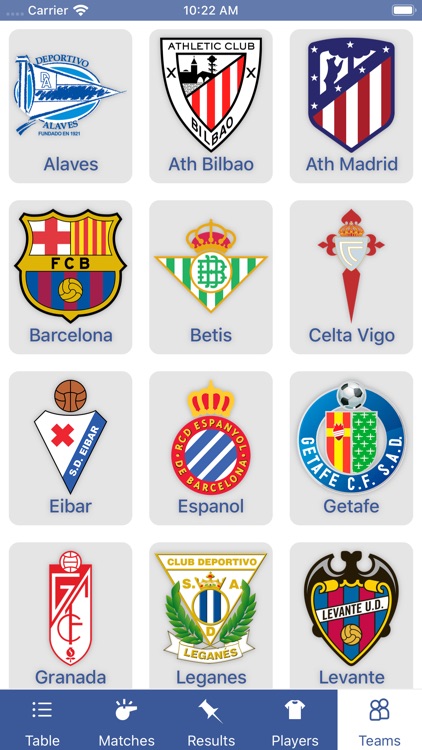 InfoLeague - Spanish Liga