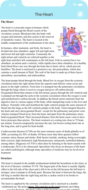 Learn Cardiovascular System(圖3)-速報App