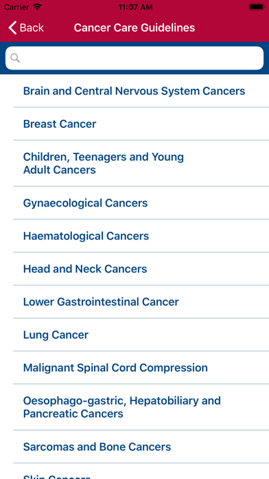 How to cancel & delete Cancer Referral Guidelines from iphone & ipad 3