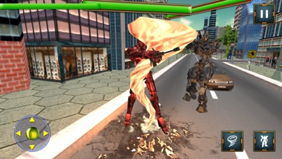 Futuristic Tornado Robots Wars screenshot 2