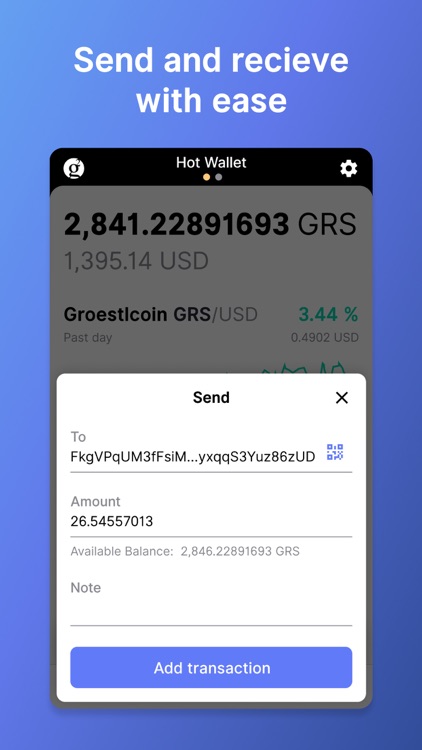 GRS Wallet for COINiD screenshot-3