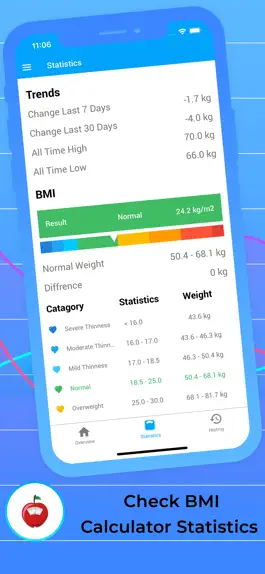 Game screenshot Weight Tracker for Weight Loss apk