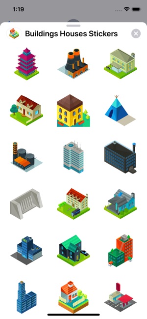 Buildings Houses Stickers(圖3)-速報App