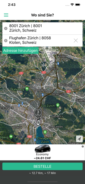 OKAY TAXI SWITZERLAND(圖6)-速報App