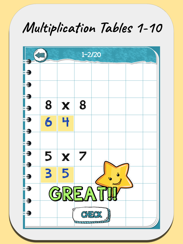 Multiplication Table Worksheet(圖5)-速報App