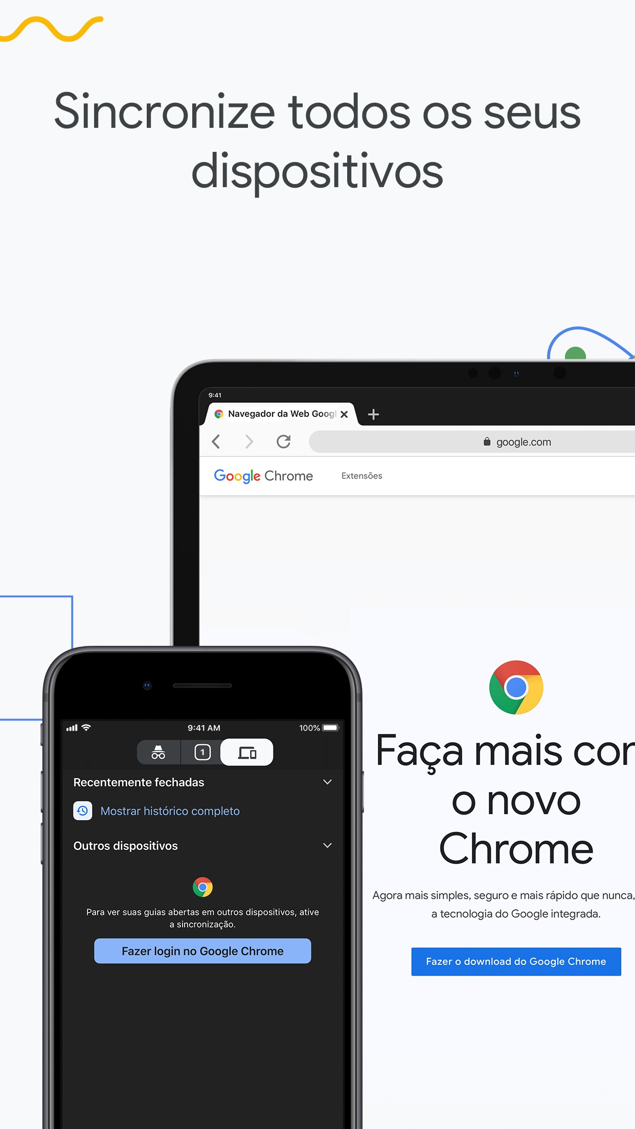 Screenshot do app Google Chrome