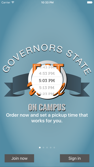 How to cancel & delete Eat Well On Campus - Governors State University from iphone & ipad 1