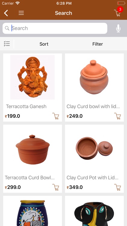 Indian Pottery Shop