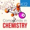 Compounds in Chemistry K12 app explains about composition of compounds and their ratio using animation