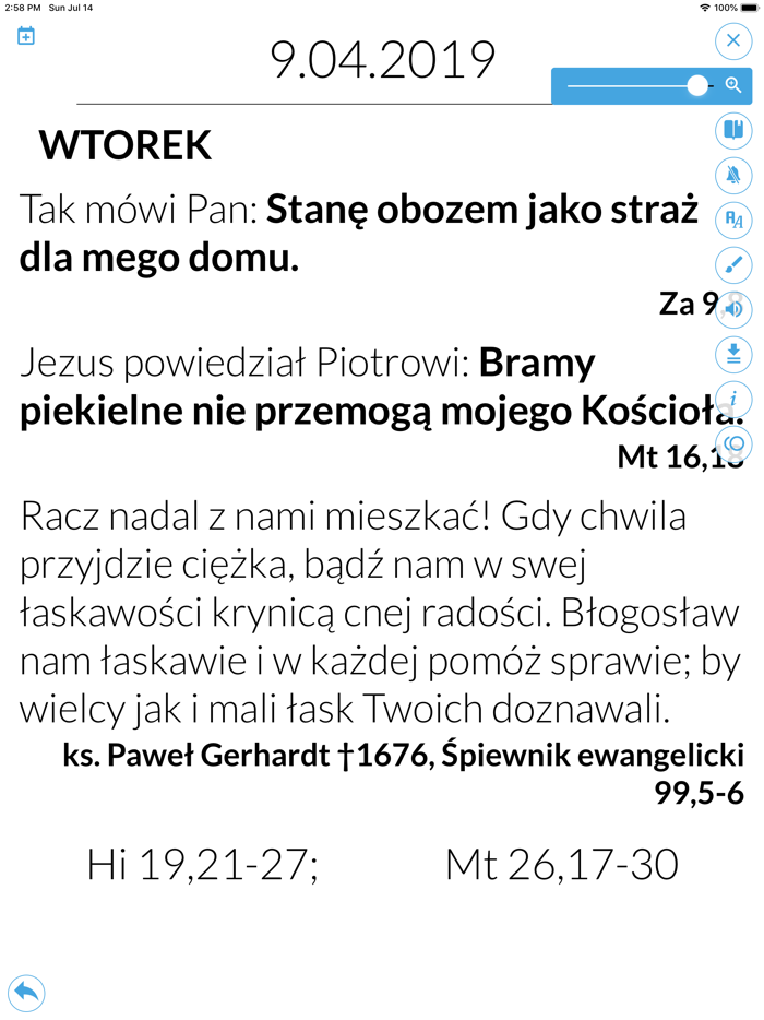 Biblia na co dzień