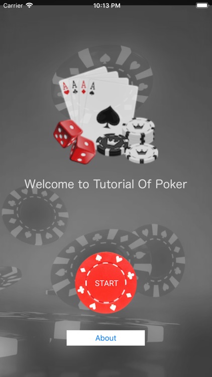 Tutorial of poker