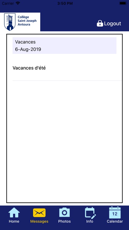 CSJ Antoura - Parents App screenshot-6