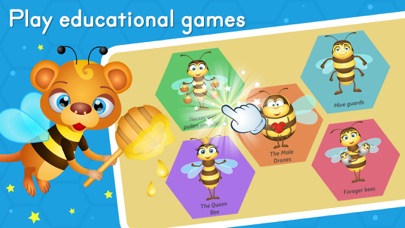 How to cancel & delete Learning games for kids - Bee from iphone & ipad 4