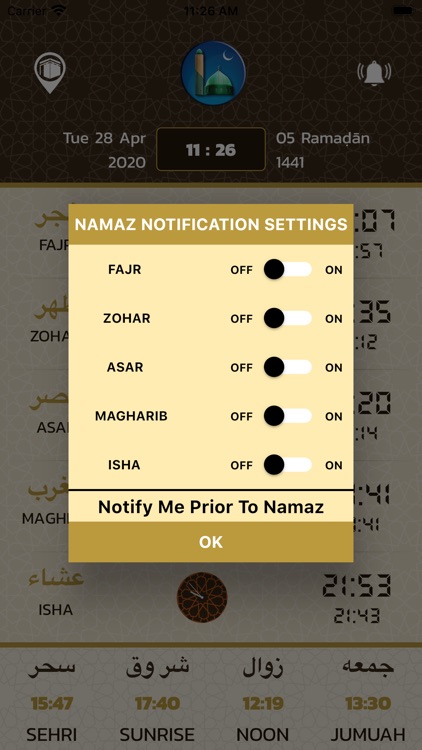 Jaame Masjid Time Table screenshot-4