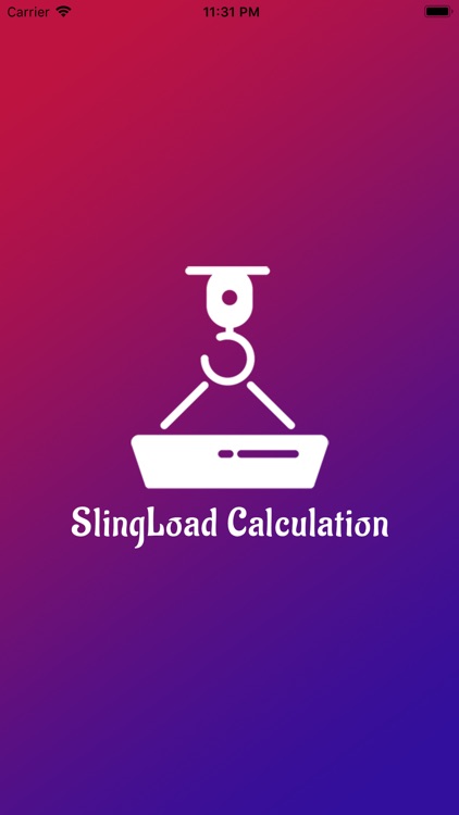 SlingLoad Calculation