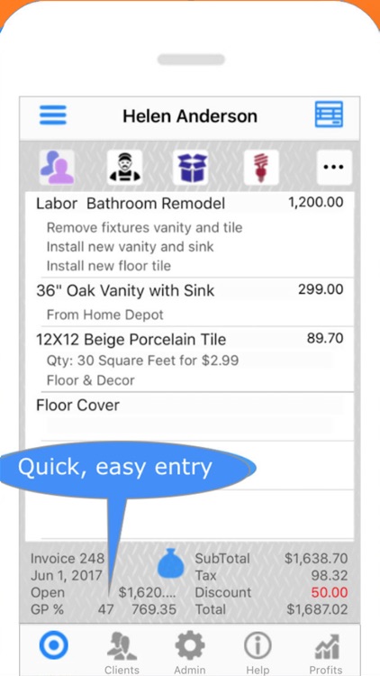 Plumbing Invoices & Estimates