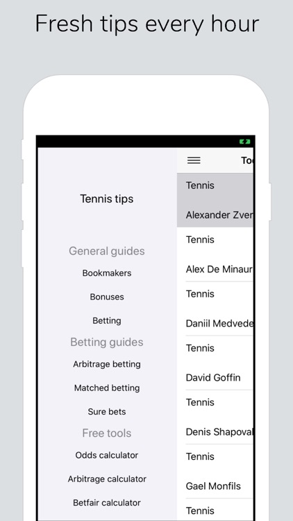Fresh Tennis Tips