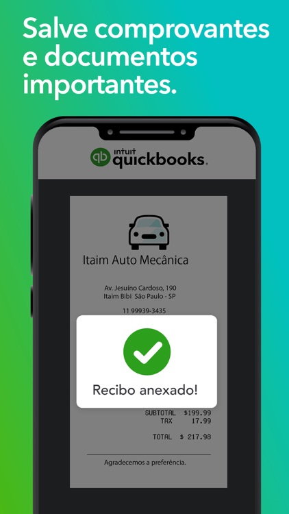 QuickBooks ZeroPaper: Finanças screenshot-6