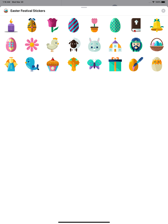 Easter Festival Stickers