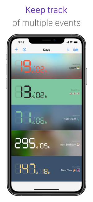 Days - Keeping track of events(圖3)-速報App