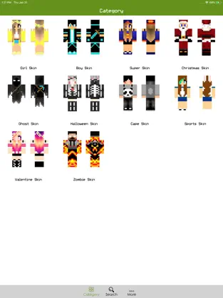 Capture 1 Skins for Minecraft PE and PC iphone