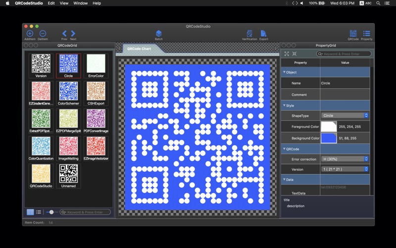 QRCodeStudio screenshot 2