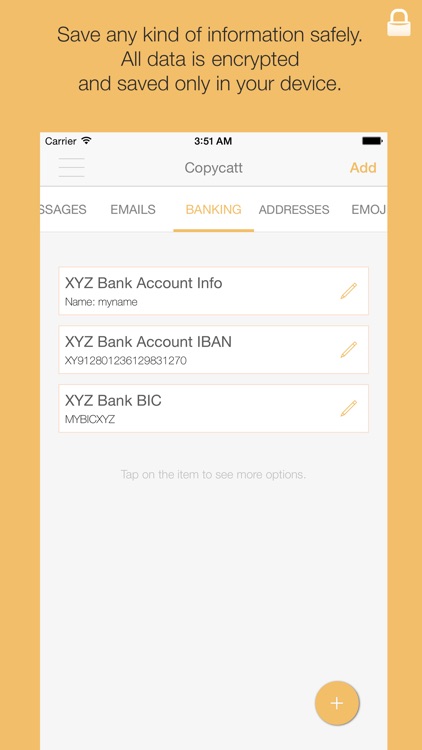 Copycatt - Secure Keyboard screenshot-3