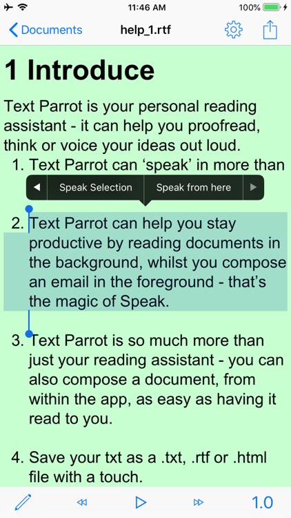 Text Parrot