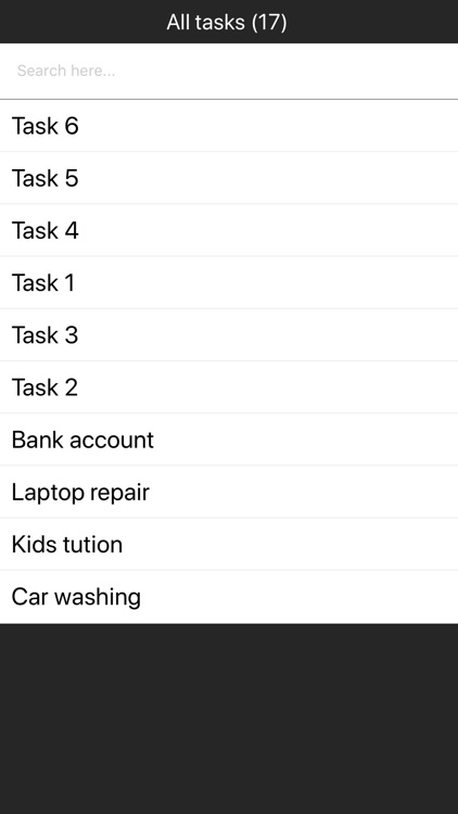 To do list tasks and items screenshot-3