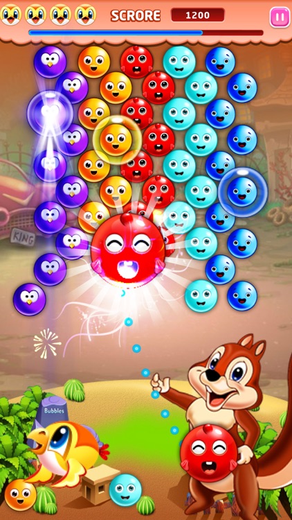 Bubble Shooter Squirrel POP