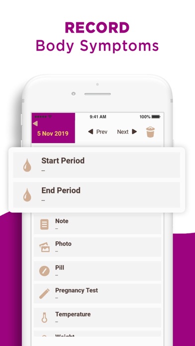 My Days - Period & Ovulation  (Pro) Screenshot 4