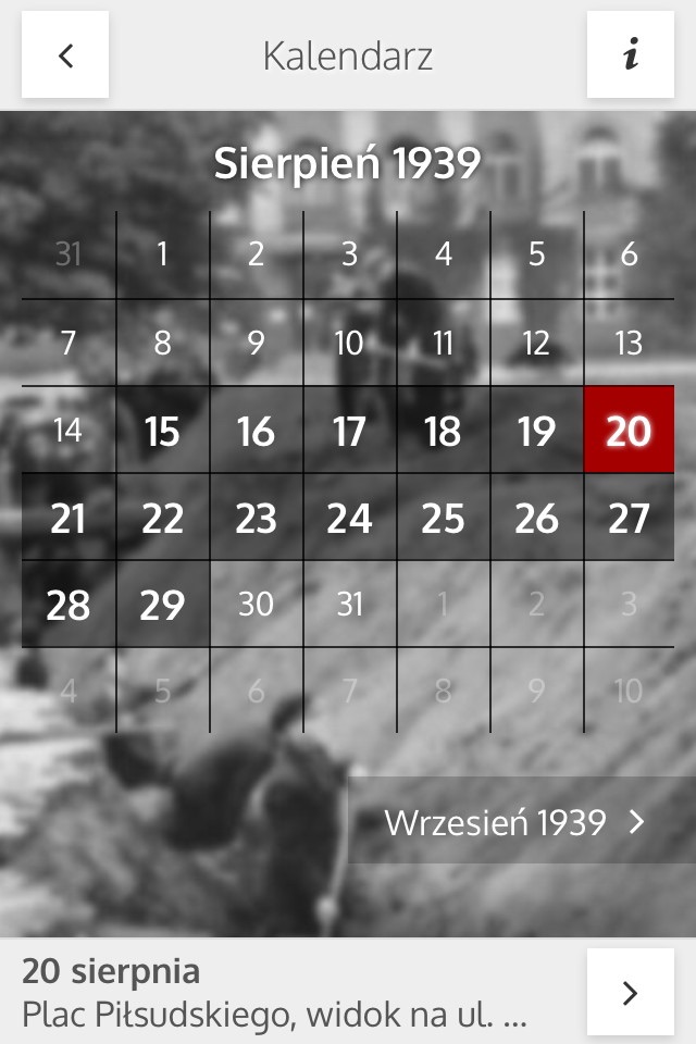 e-kartka 1939 screenshot 3