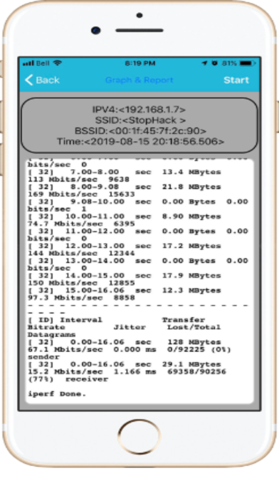 iPerf3 - Network Bandwidth and Performance Test Tool Screenshot 5