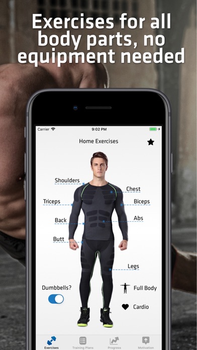 Men's Home Workouts screenshot 2