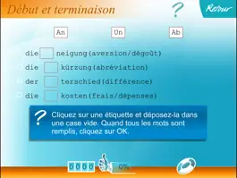 Game screenshot Le vocabulaire allemand apk