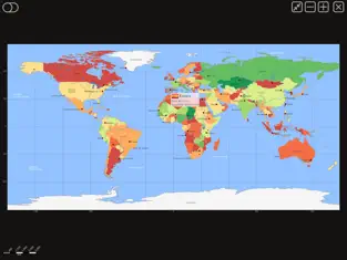 Skærmbillede 8 Mundo atlas y mapamundi MxGeo iphone