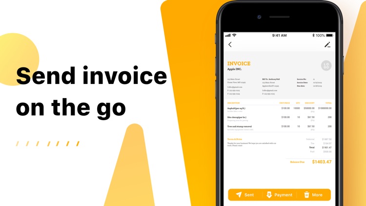 Invoice Now: PDF Invoice Maker screenshot-7