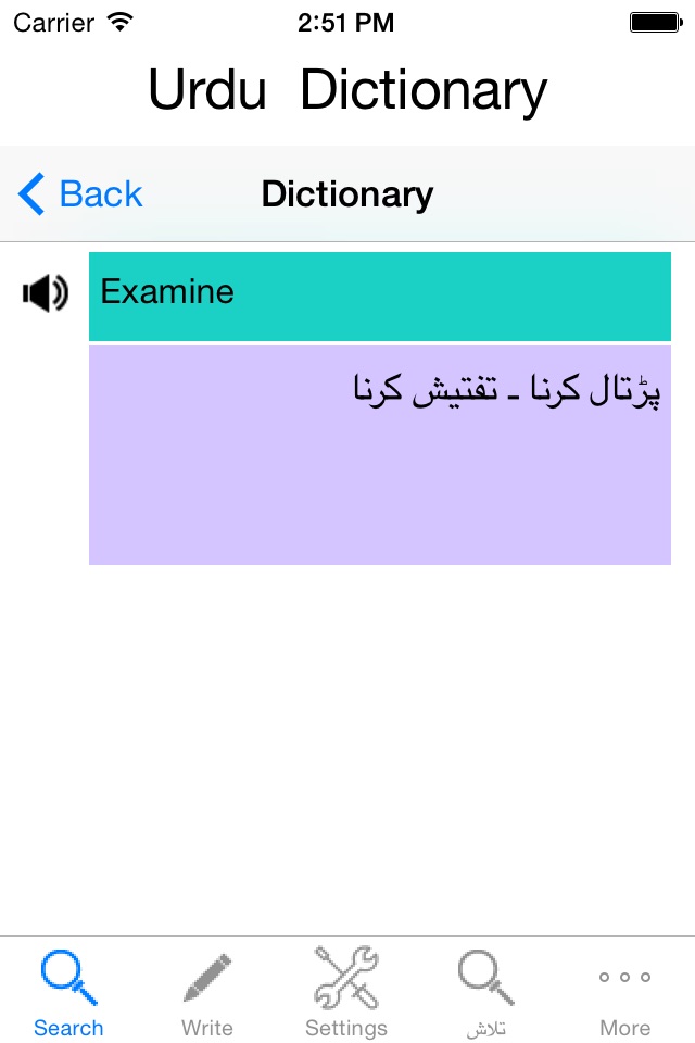 Urdu Dictionary English screenshot 4