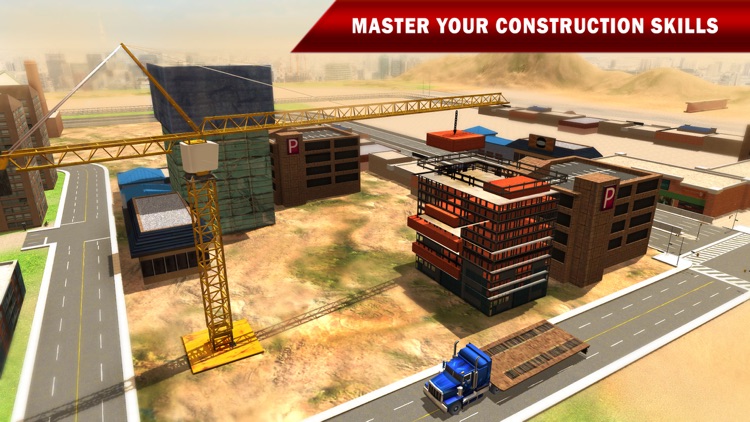 Construction Crane Digger Game