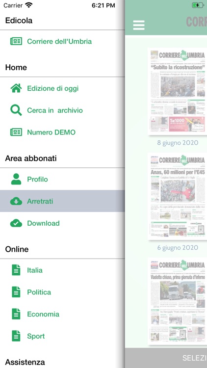 Corriere dell’Umbria digitale screenshot-4