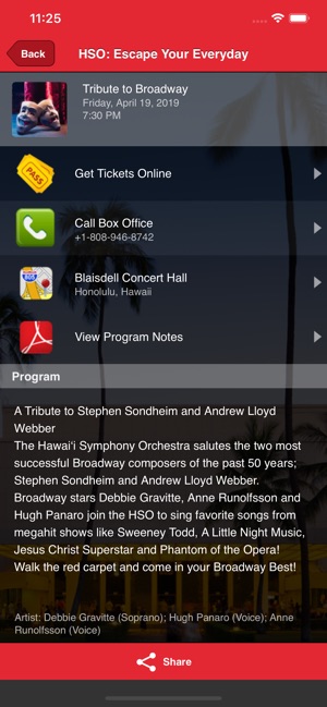 Hawaii Symphony Orchestra(圖3)-速報App