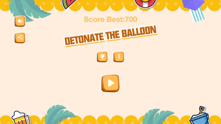 Detonate the balloon