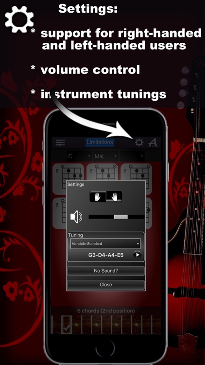 Mandolin Chords Compass Lite screenshot-4