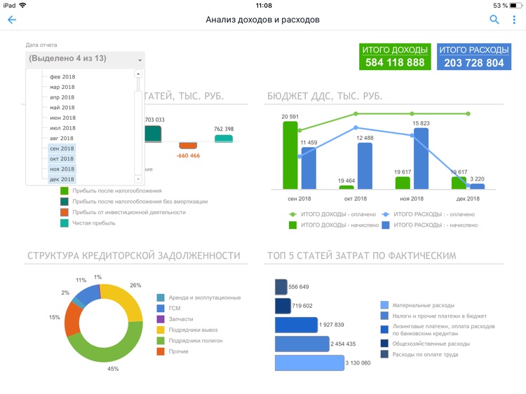 Форсайт. Мобильный BI screenshot-3
