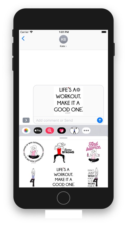 philoSophie's Workout Stickers